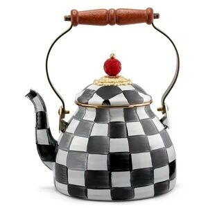 MacKenzie-Childs Courtly Check Tea Kettle